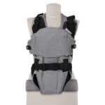 Marsupiu Lorelli WEEKEND Grey&Black - imagine 2