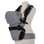 Marsupiu Lorelli WEEKEND Grey&Black