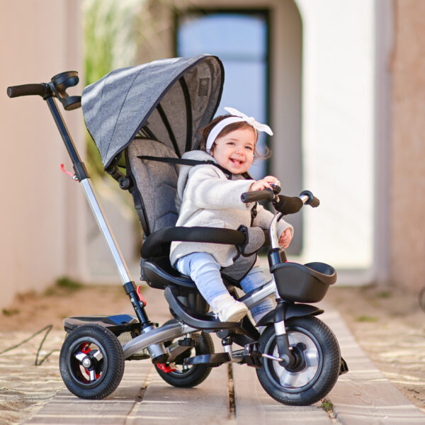 Трицикл Lorelli ZIPPY AIR Graphite — изображение 4